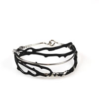 Black Coral Branch Bangle